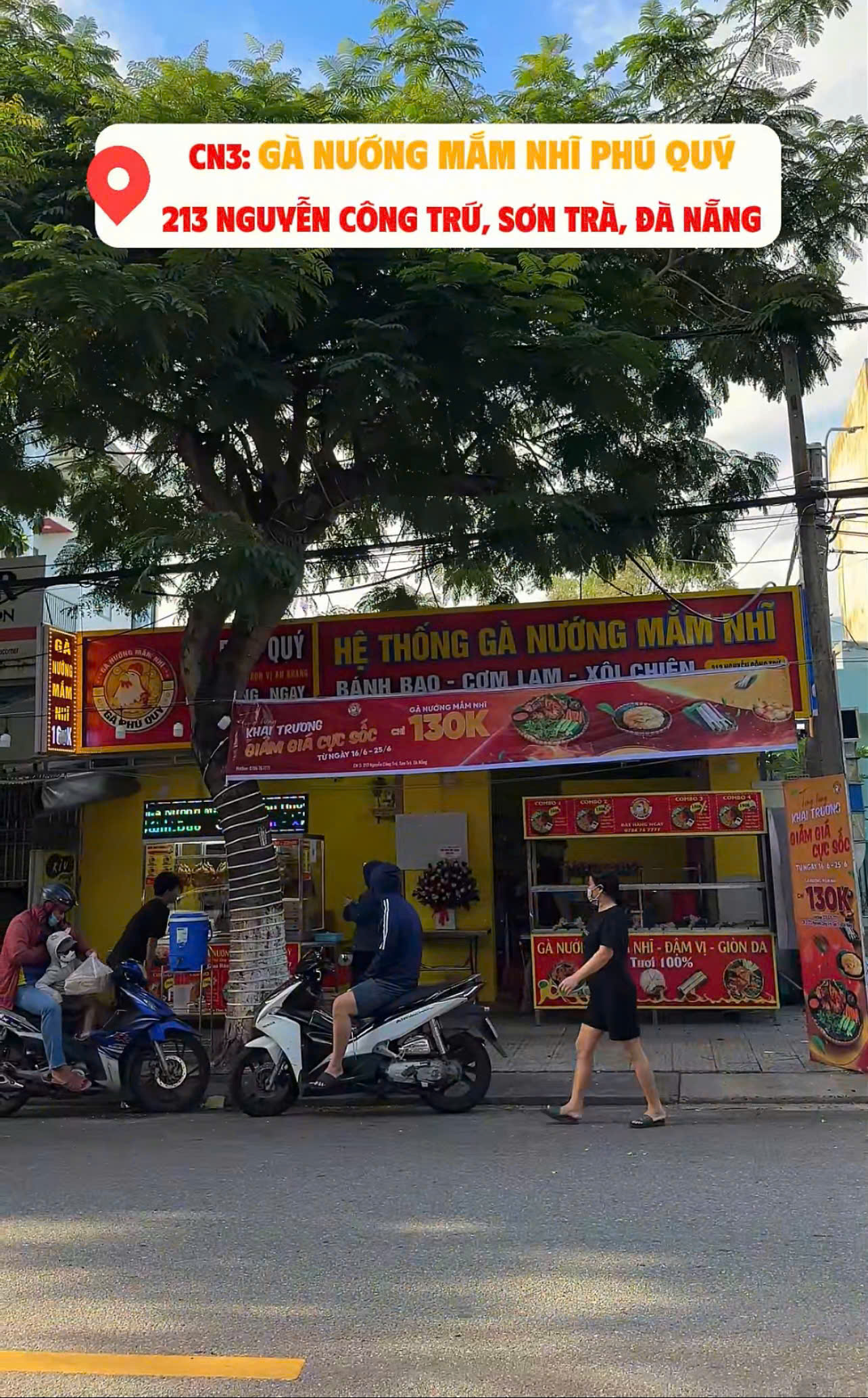 MY VIÊN HỌC LẨU GÀ LÁ É & GÀ TIỀM ỚT HIỂM